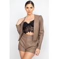 thumbnail image 1 of Side Button Detailed Jacket & Shorts Set, 1 of 5