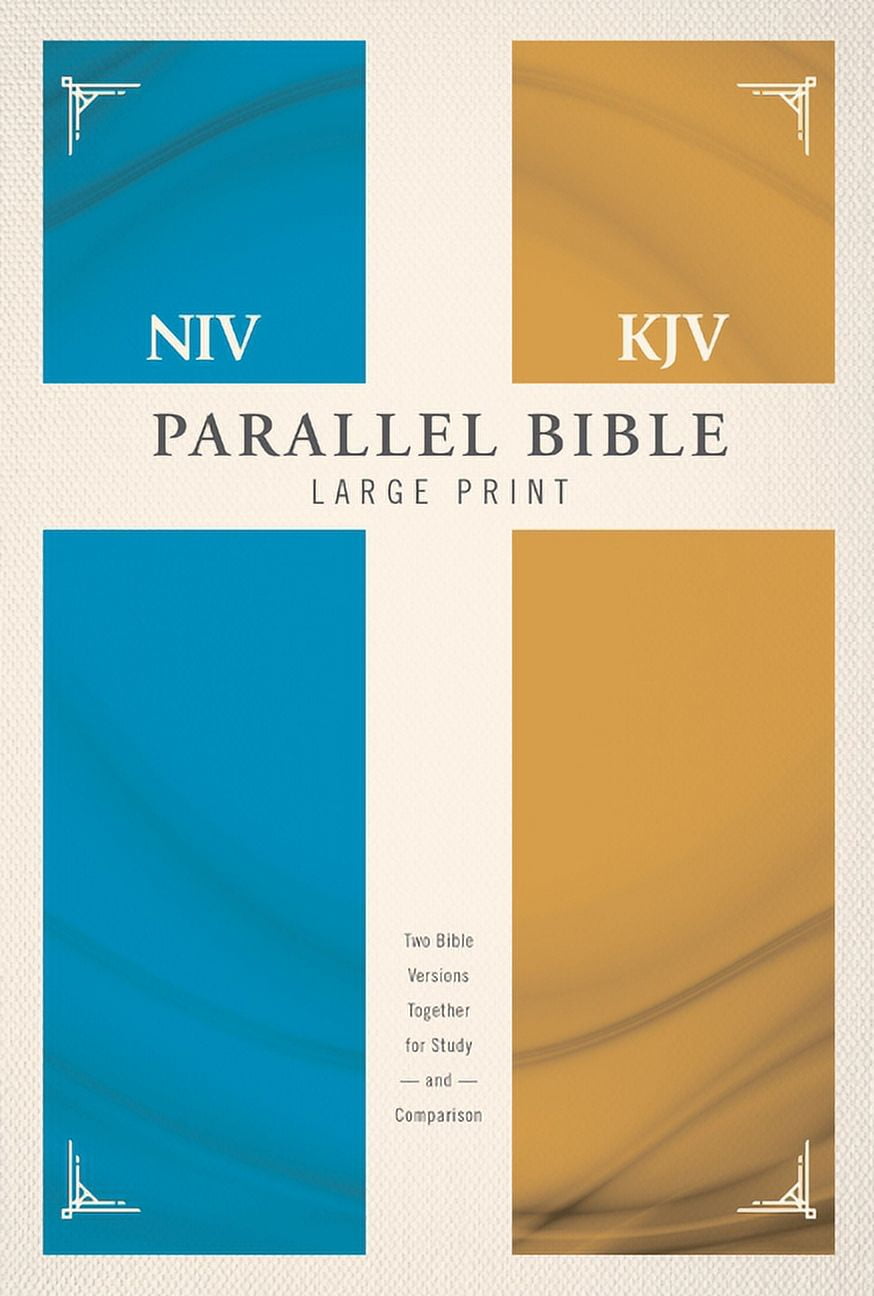 SideBySide BiblePRNIV/KJVLarge Print (Hardcover)(Large Print