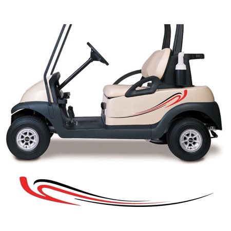 Side By Side Off Road ATV Golf Cart Decals Two Color Stickers Graphics MR008
