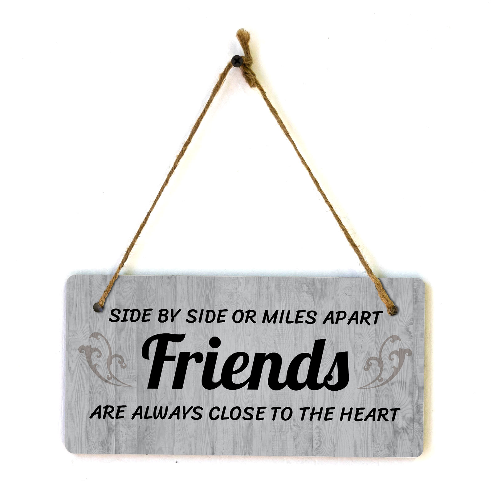 Side By Side Or Miles Apart Friends Are Always Close To The Heart 5x10 ...