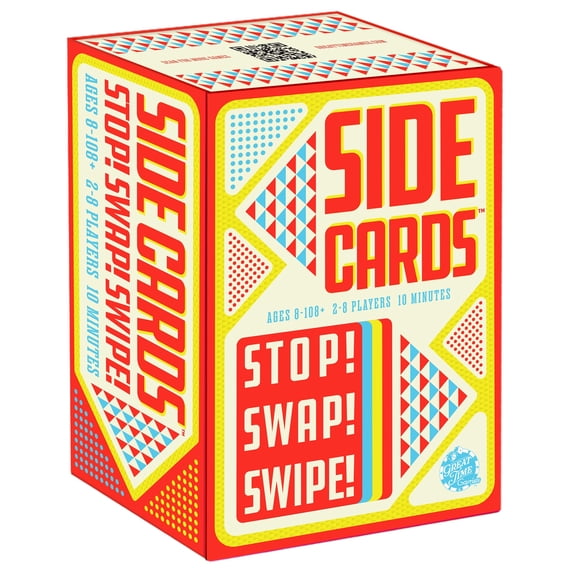 Side Cards by Great Time Games Fast-Paced Strategy Card Game, Ages 8+, 28 Players, Walmart Exclusive