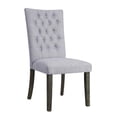 thumbnail image 1 of Side Chair In Gray Fabric, Gray Oak - Set of 2, 1 of 1