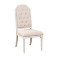 thumbnail image 1 of Side Chair with Wooden Reeded-Tapered Legs / Stylish Addition to Dining Tables, 1 of 2