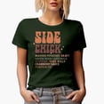thumbnail image 1 of Side Chick, Mashed Potatoes, Gravy, Green Bean Casserole, Thanksgiving Day Gift, Military Green T-Shirt, 2XL, 1 of 5