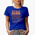 thumbnail image 1 of Side Chick, Mashed Potatoes, Gravy, Green Bean Casserole, Thanksgiving Day Gift, Royal Blue T-Shirt, Large, 1 of 5
