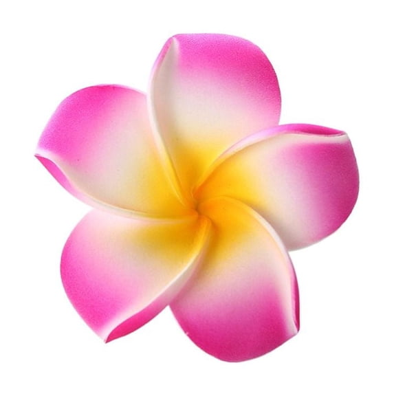 Side Clamp Hawaiian For Bridal Wedding Party Beach Holiday Wreath Headdress Hair Accessories DIY Egg Blossom Hair Clips Flower Headwear Hairpin Hair Barrette ROSE RED
