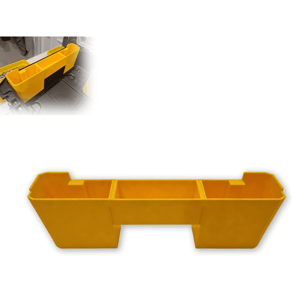 Side Deep Organizer Compatible with DeWalt TSTAK Tool Box | Space-Maximizing Storage Insert for Underutilized Side Cavity | Modular Workshop Accessory