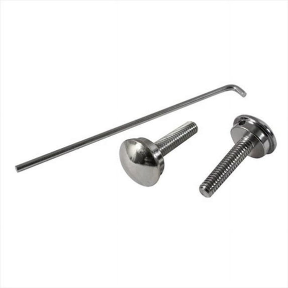 Side Design License Plate Fastener Locks - 6 x 25 Mm