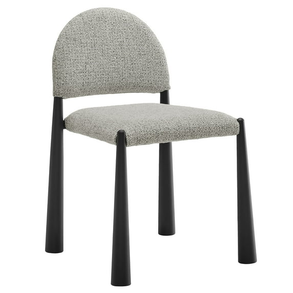 Side Dining Chair, Brown, Fabric, Metal, Bar Pub Cafe Bistro Dining Kitchen Hospitality Restaurant, Modern Contemporary, HB37831