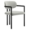 thumbnail image 1 of Side Dining Chair, Gray, Fabric, Metal, Bar Pub Cafe Bistro Dining Kitchen Hospitality Restaurant, Modern Contemporary, HB37858, 1 of 10