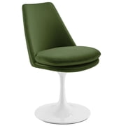 Side Dining Chair, Green, Velvet, Metal, Bar Pub Cafe Bistro Dining Kitchen Hospitality Restaurant, Modern Contemporary, HB37298