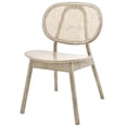 thumbnail image 1 of Side Dining Chair, Grey Gray, Wood, Modern Contemporary Farmhouse Coastal, Kitchen Room Cafe Bistro Restaurant Hospitality, 1 of 8