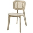 thumbnail image 1 of Side Dining Chair, Grey Gray, Wood, Modern Contemporary Farmhouse Coastal, Kitchen Room Cafe Bistro Restaurant Hospitality, 1 of 8