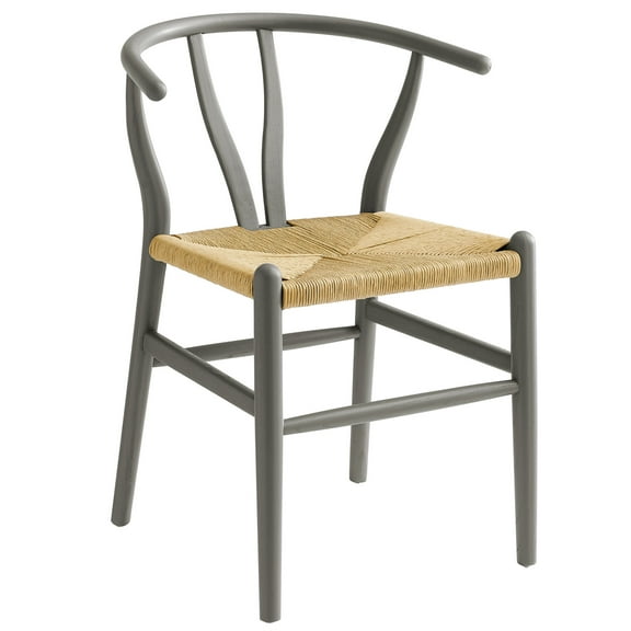 Side Dining Chair, Light Gray, Wood, Bar Pub Cafe Bistro Dining Kitchen Hospitality Restaurant, Modern Contemporary, HB37813