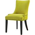 thumbnail image 1 of Side Dining Chair, Rivet Nailhead, Green, Fabric, Kitchen Cafe Bistro Hospitality Restaurant, Modern Contemporary HB32923, 1 of 4