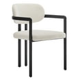 thumbnail image 1 of Side Dining Chair, White, Fabric, Metal, Bar Pub Cafe Bistro Dining Kitchen Hospitality Restaurant, Modern Contemporary, HB37857, 1 of 10