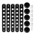 Side Door Grab Handle Insert & Push Button Knobs Cover Fit for Jeep