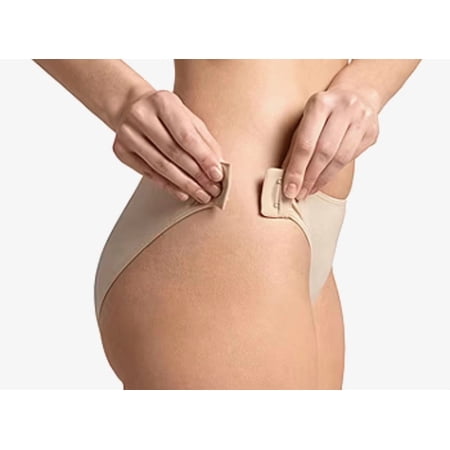 Side-Fastening Classic Briefs 2-Pack (Beige/Black) XXL