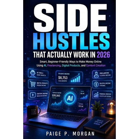 Side Hustles That Actually Work in 2026: Practical Ways to Earn Extra Income with Freelancing, Digital Products, AI Tool, (Paperback)