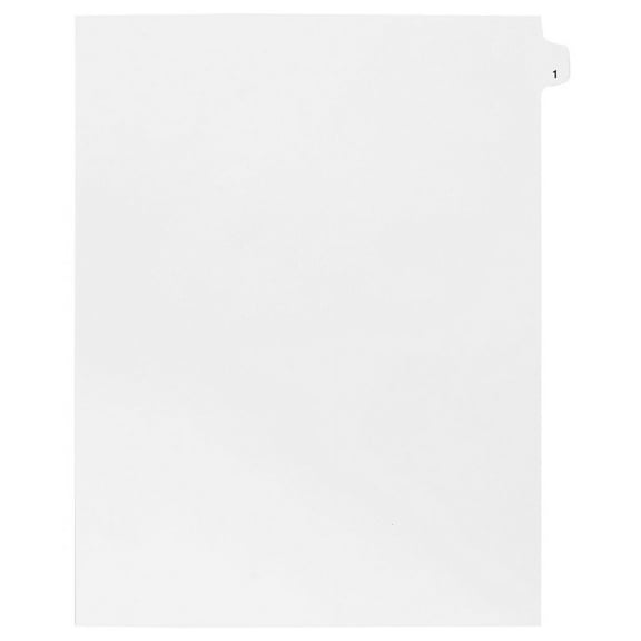 Side Individual Number Tabs- Number 209 (25-pack)