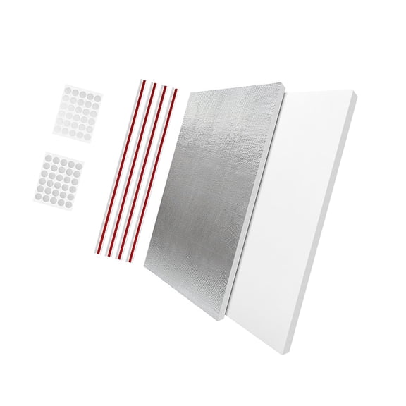Side Insulated Foam Panel Replacement Window Air Conditioners Insulation Set For Window Air Conditioners Accessories
