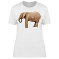 thumbnail image 1 of Side Large Adult Elephant T-Shirt Women -Image by Shutterstock, Female 3X-Large, 1 of 2