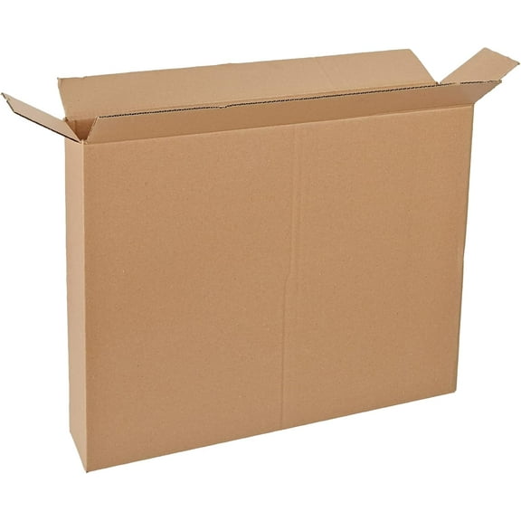 Side Loading Shipping Boxes Large - Corrugated Cardboard Box for Moving, Mailing, Packing, Packaging and Storage