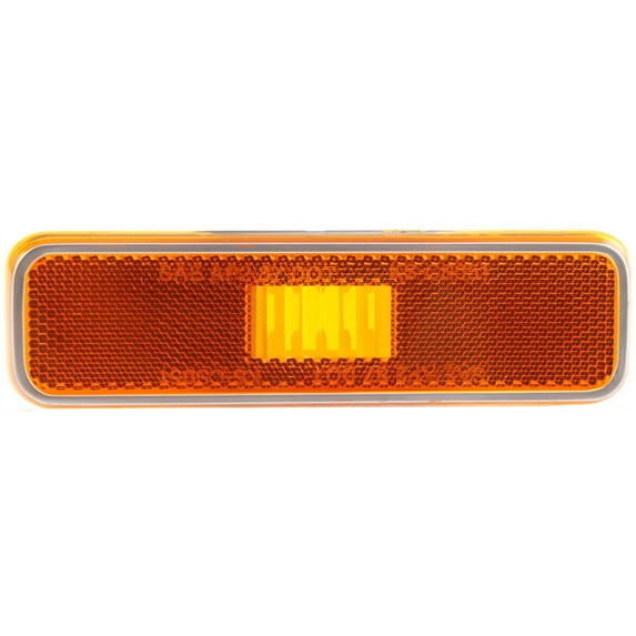 Side Marker Compatible with DODGE FULL SIZE P/U 1981-1993 RH=LH Lens and Housing
