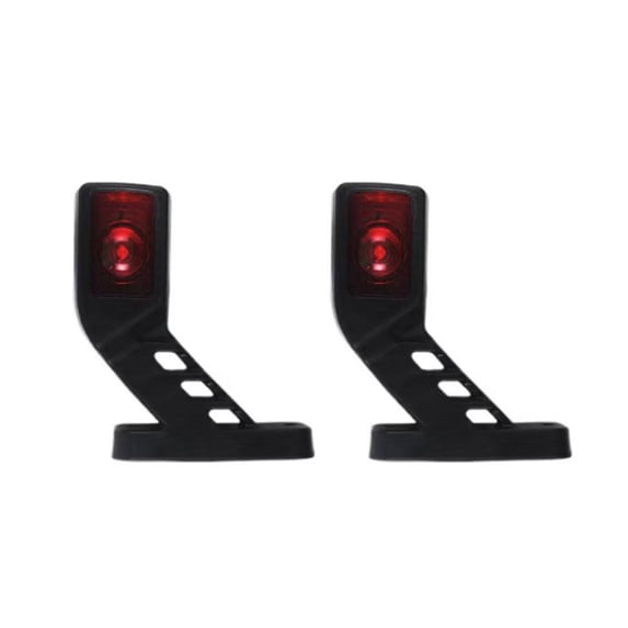 Side Marker Light 12-24V Trailer Truck Lorry Rear Tail Outline Lamp L ED