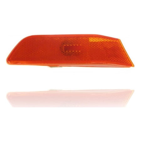 Side Marker Light Assembly - Compatible/Replacement for '03-07 Infiniti G35 Coupe - Front, Amber - Left Hand - Driver - 26185AM800