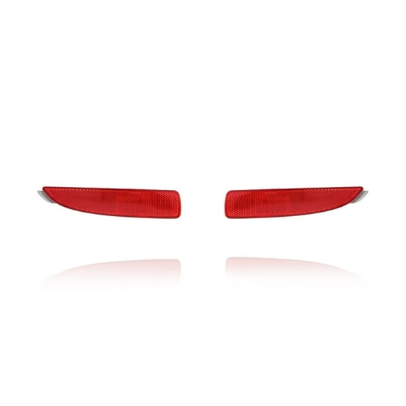 Side Marker Light Assembly - Depo Fit/For 04-09 Mazda Mazda3, 06-17 Mazda5, 14-17 Mazda6, 14-18 Mazda3-Sedan - Rear Bumper - Pair, Left Driver + Right Passenger Set - CAPA - D350515M0E, D350515L0E
