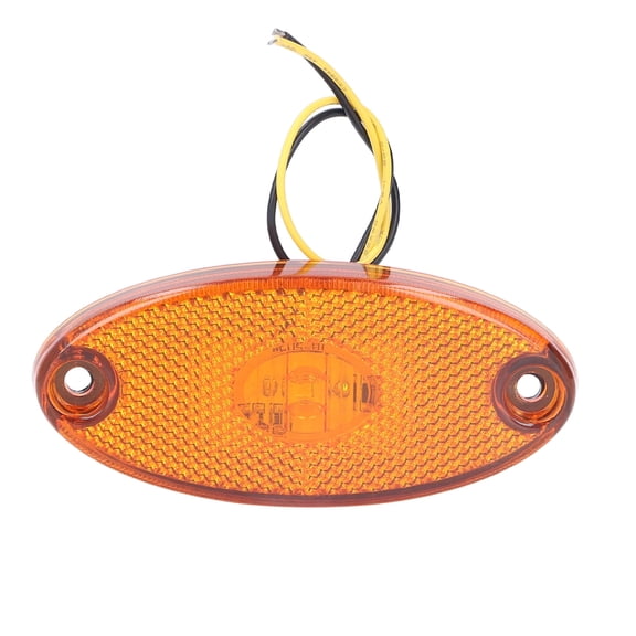 Side Marker Light, Multi Purpose Front Rear Side Indicator Weatherproof Cover For Marine Boats For 12-24V Cars Trucks