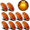 thumbnail image 1 of Side Marker Lights, 10pcs 2LED Car Marker Lights Car Side Indicators Lights 12V 24V Front Rear Side Light Position Lamps for Truck Lorry, 1 of 7