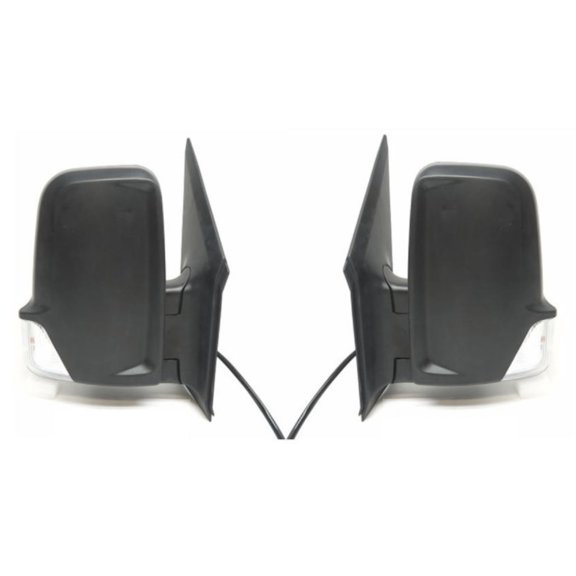 Side Mirror For Dodge Freightliner Mercedes-Benz Power Signal Pair Left + Right Fits select: 2010-2018 MERCEDES-BENZ SPRINTER 2500, 2008 DODGE SPRINTER 2500