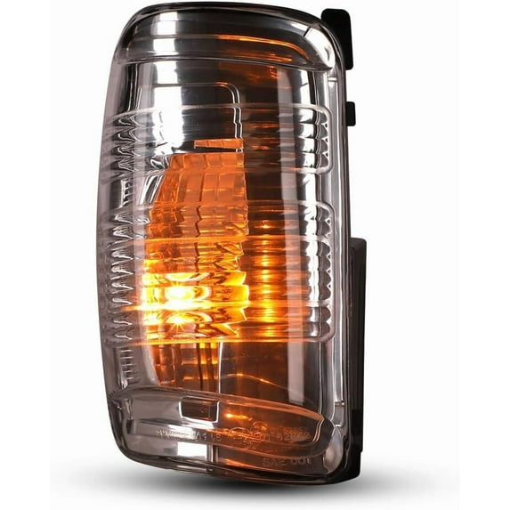 Side Mirror Marker Lights for 2015-2022 Ford Transit 150/250/350/350HD Cargo Van,Amber Turn Signal Lights,OEM Mirror Markers Lamps Replacement (Passenger)