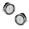 thumbnail image 1 of Side Mirror Puddle Light LED Lamp Compatible with Ford F150 Explorer Edge Expedition Flex Fusion Taurus X, 6000K White, 2-Pieces, 1 of 6