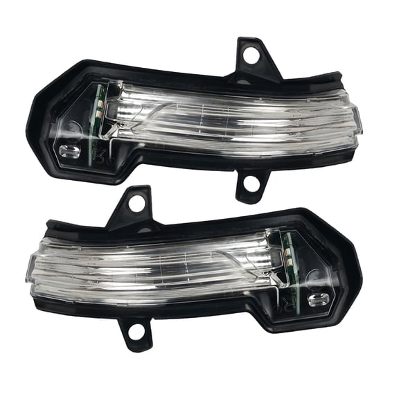 Side Mirror Turn Signal Lights, Fits For Cadillac XT4 XT5 XT6 2017-2022, Left Driver Light And Right Passenger Light, Rearview Mirror Turn Signal LED Assembly-transparent-a pair