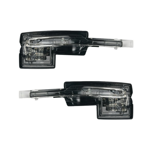 Side Mirror Turn Signal Lights, Fits For Cadillac XTS 2013-2018, Left Driver Light And Right Passenger Light, Rearview Mirror Turn Signal LED Assembly-transparent-a pair