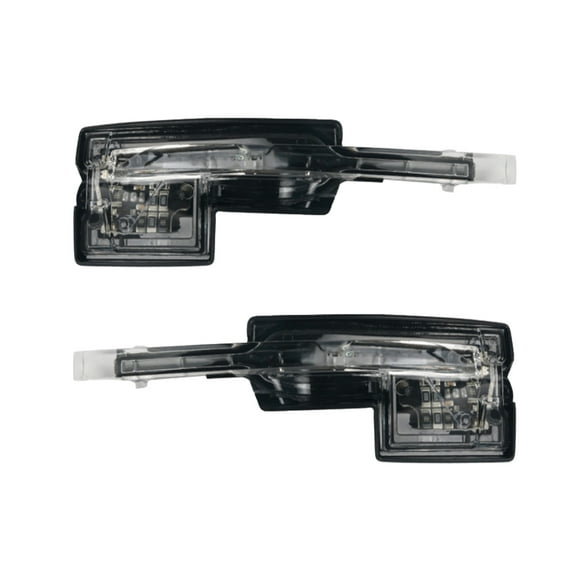 Side Mirror Turn Signal Lights, Fits For Cadillac XTS 2013-2018, Left Driver Light And Right Passenger Light, Rearview Mirror Turn Signal LED Assembly-transparent-a pair