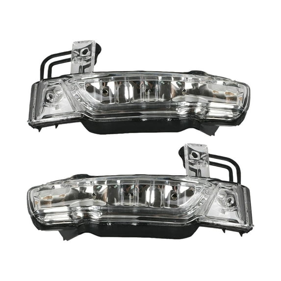 Side Mirror Turn Signal Lights For Jeep Grand Cherokee 2014-2020, Led Side Marker Lights, Mirror Indicator Turn Signal Light-black-Left And Right Side
