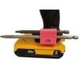 thumbnail image 1 of Side Mount MAGNETIC Bit Holder for Dewalt 20V or Craftsman V20 Drill or Driver - 2 Slot Pass Thru Pink - Galactic Gadgets, 1 of 9