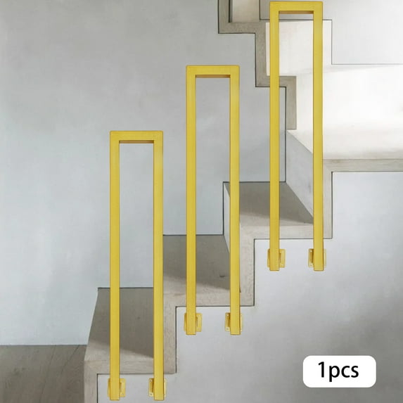 Side Mount Stair Railing Hand Rail Guardrail N-shaped Metal Decorative Railing