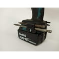 thumbnail image 1 of Side Mounted MAGNETIC Bit Holder for Makita 18V, Ryobi 18V, Ridgid or Bosch - Drills, Drivers, Impacts Black - Galactic Gadgets, 1 of 6