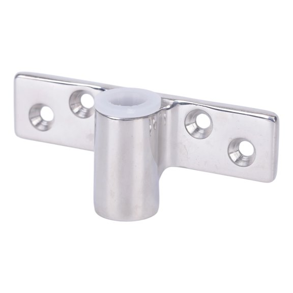 Side Mounted Oarlock Socket Hardware Bracket 316 Stainless Steel Boat Holder Four Hole Layout for Rowing Gear Repair Upkeep Tasks Daily