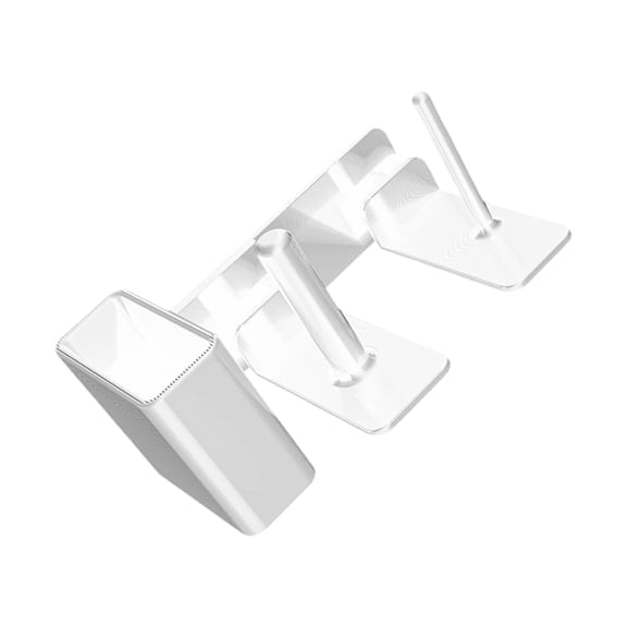 Side Mounted Smoothie Cup Holder with Straw and Lid Dispenser Storage Stand ABS Texture for Efficient Drink Service