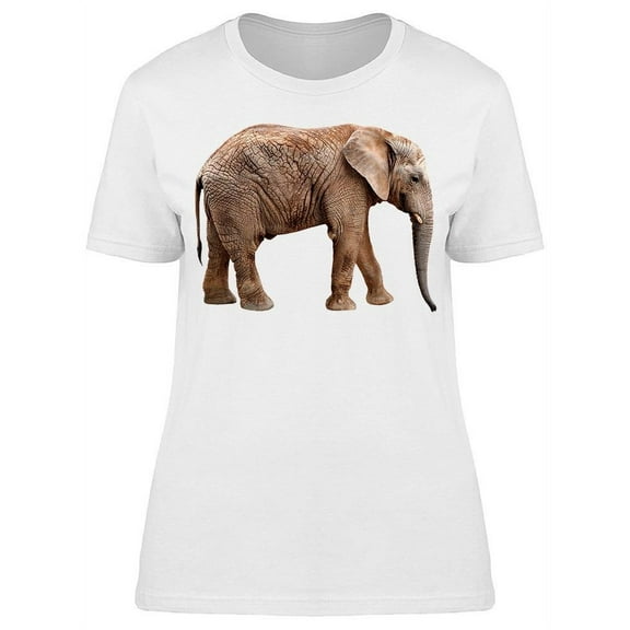 Side Of African Elephant T-Shirt Women -Image by Shutterstock, Female Small