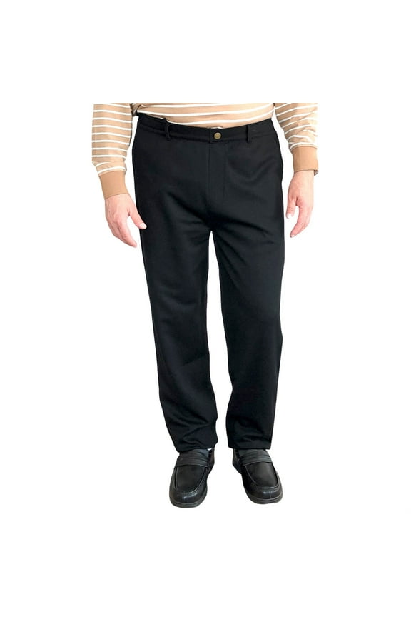 Side-Opening Adaptive Pants for Men - Stan | Black - S