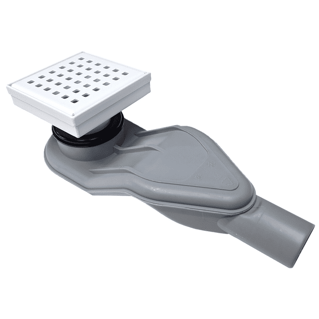 SereneDrains Side Outlet Discharge Converter 1.5" to 2" with Stainless