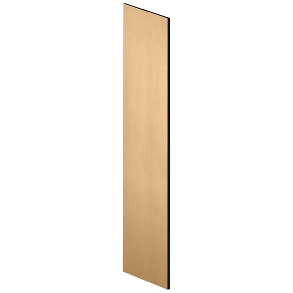Flat Top Filler - Corner - for 18 Inch Deep Extra Wide Designer Wood Locker - Maple
