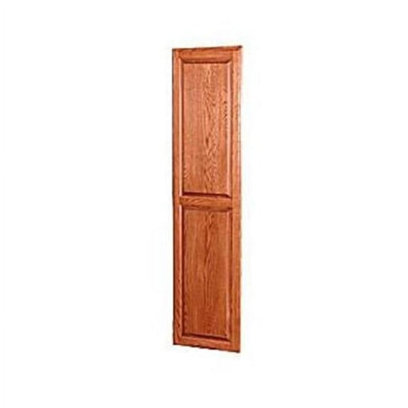 Side Panel for Solid Oak Executive Locker - Medium Oak